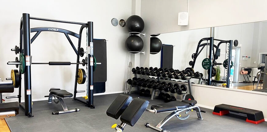 avanti sports club gym i hofors inuti