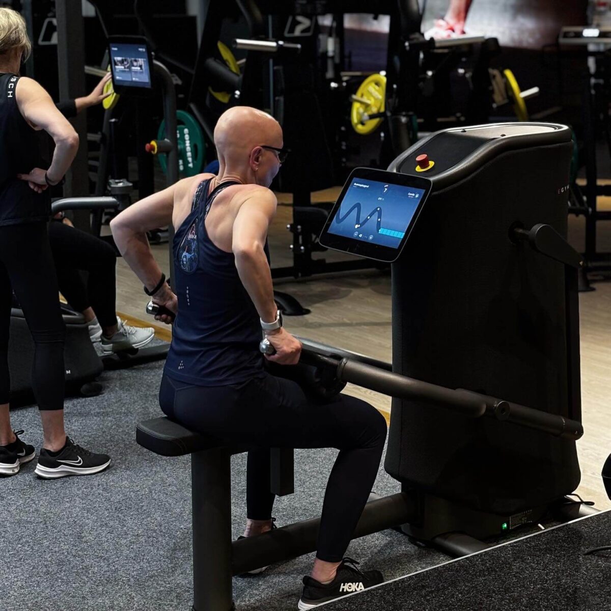 egym träningsmaskiner med ai hos concept träningsredskap