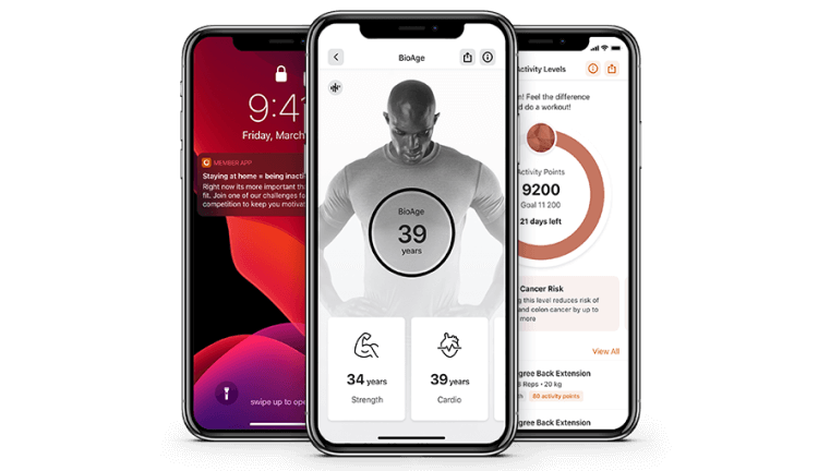 egym app med ai träning